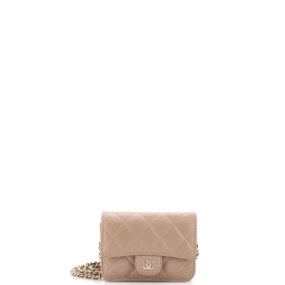 Chanel Small Classic Flap Clutch with Chain